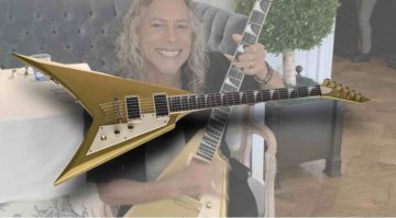 ESP Kirk Hammett LTD KH-V signature models finalmente in vendita