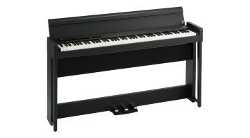 Il Korg C1 Air è un esempio di pianoforte digitale snello e compatto.