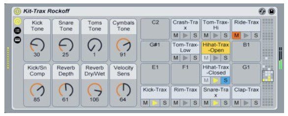 Il modulo LinnDrum presente nel pacchetto Drum Machines è una buona scelta per gli utenti che vogliono utilizzarla in contesti live