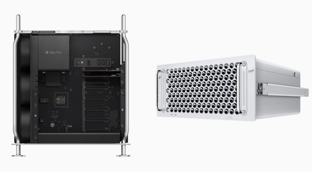 Il Mac Pro M2 è disponibile in configurazione tower e rackmount.