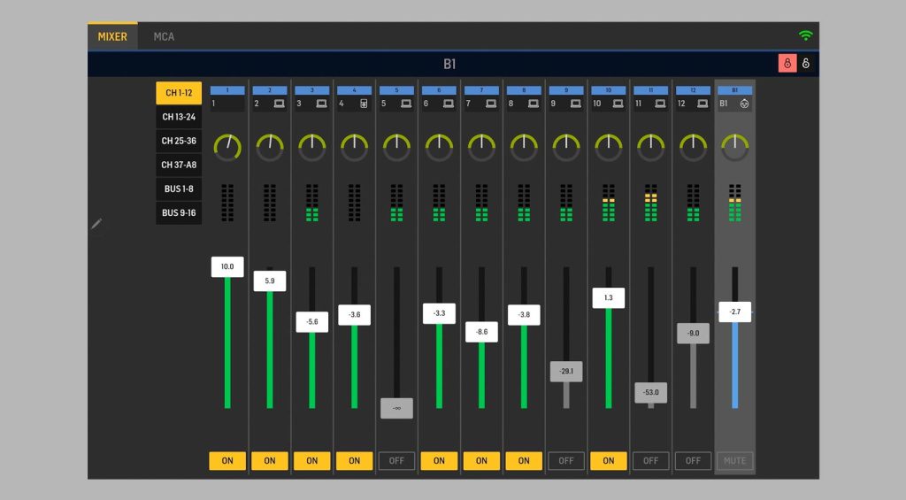 Behringer Wing Q App