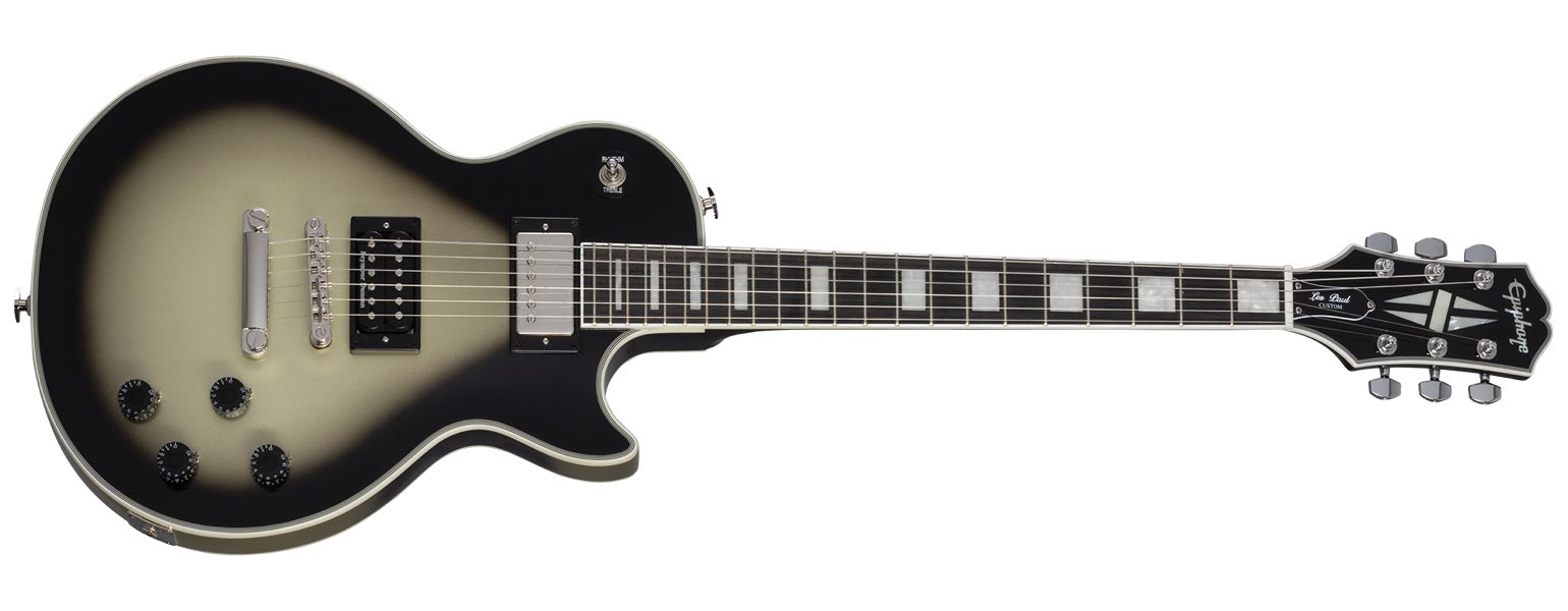 Adam Jones Silverburst Les Paul Custom