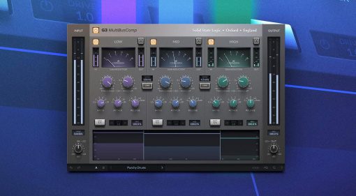 Il G3 MultiBusComp di SSL riunisce 3 compressori della serie G in un unico plug-in