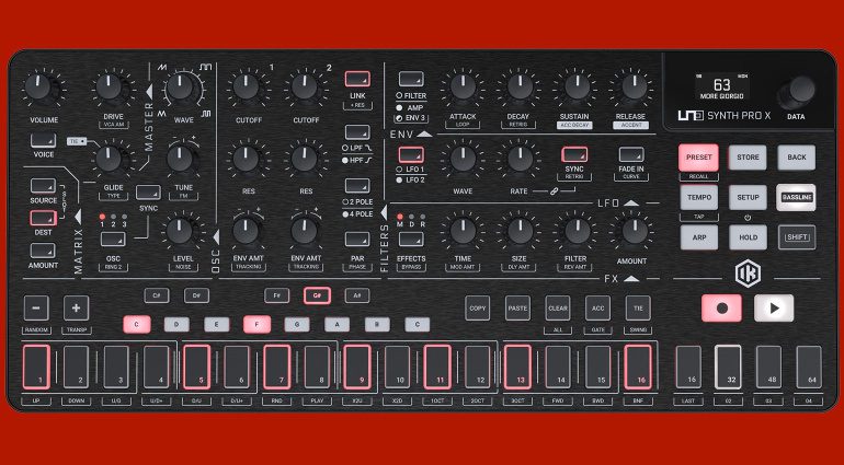 UNO Synth Pro X Parte Superiore