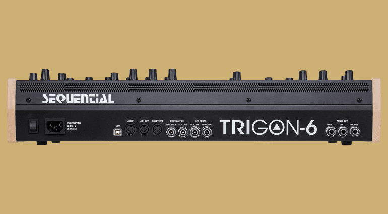 Sequential Trigon-6 Desktop - Retro