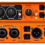 Radial Engineering EXTC-Stereo, pannelli frontale e posteriore