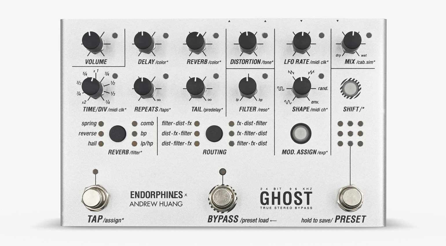 Endorphin x Andrew Huang Ghost Pedal