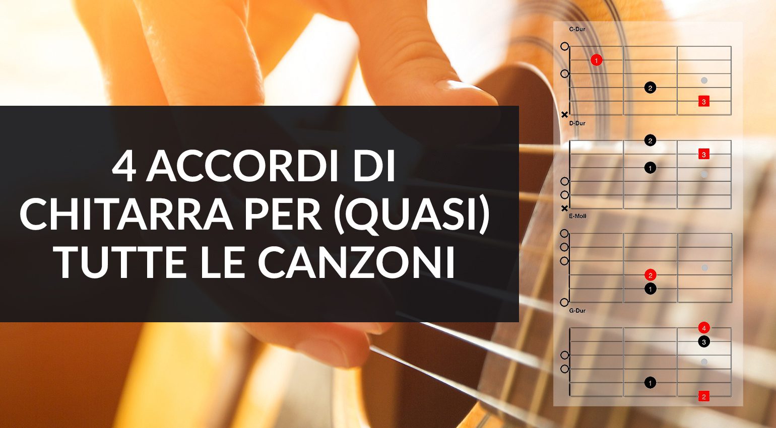 Canzoni Facili Per Chitarra 10 Canzoni Per Principianti