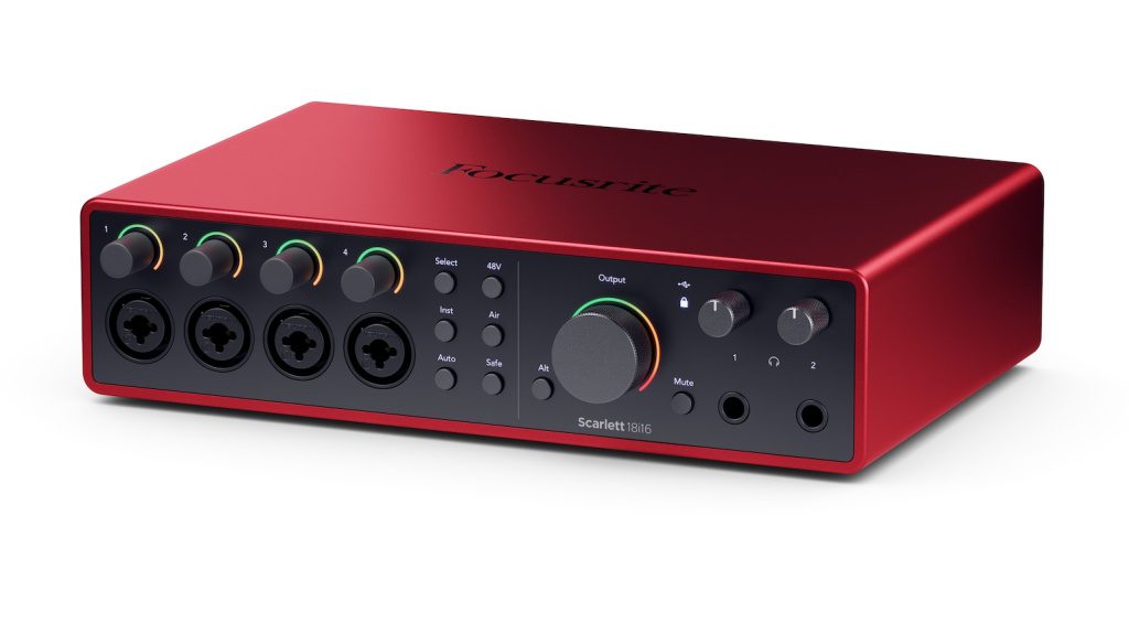 Focusrite Scarlett 4th Gen. 18i16