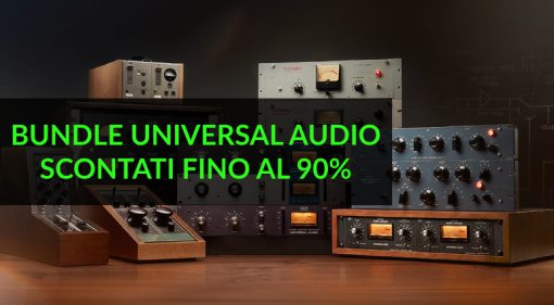 Plugin Universal Audio scontati fino al 90%