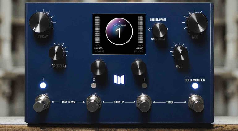 Meris MercuryX Modular Reverb System - Riverberi studio in un pedale