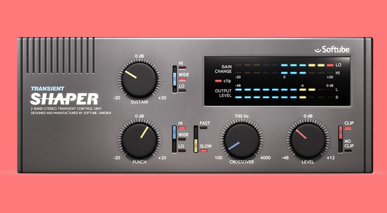 Offerta: Softube Transient Shaper a 10 euro per un periodo limitato!