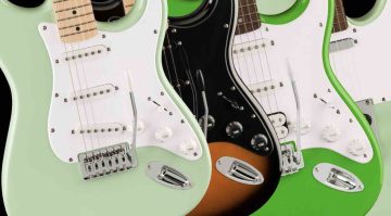 Fender Squier Sonic aggiunge nuovi colori alla lineup
