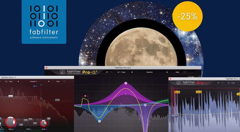 Plugin e Bundle FabFilter in offerta per il Black Friday!