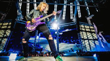 Kirk Hammett, 11 giugno 2019. In concerto con i Metallica ad Amsterdam