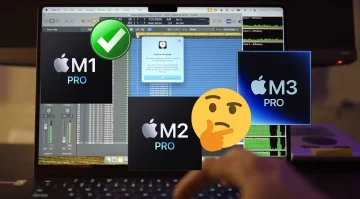Apple M1 Pro batte M3 Pro in Ableton, Logic e Pro Tools!