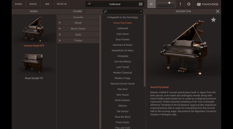 Pianoverse Library Page