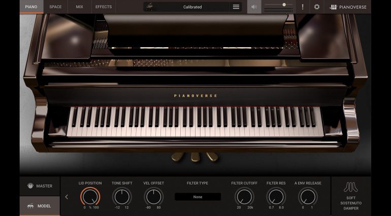 Pianoverse Piano Model Page