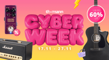 Cyberweek di Thomann - Offerte su Chitarre, Amplificatori ed Effetti