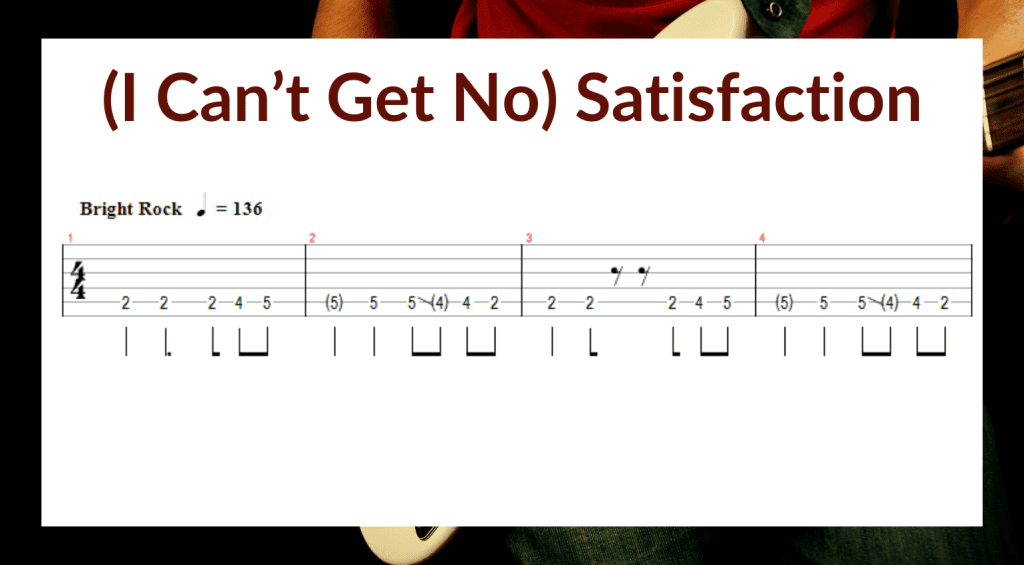 Riff su una sola corda: (I Can’t Get No) Satisfaction