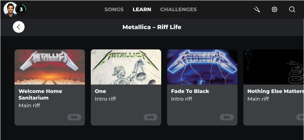 Puoi imparare le Hit più famose dei Metallica grazie a questa piattaforma