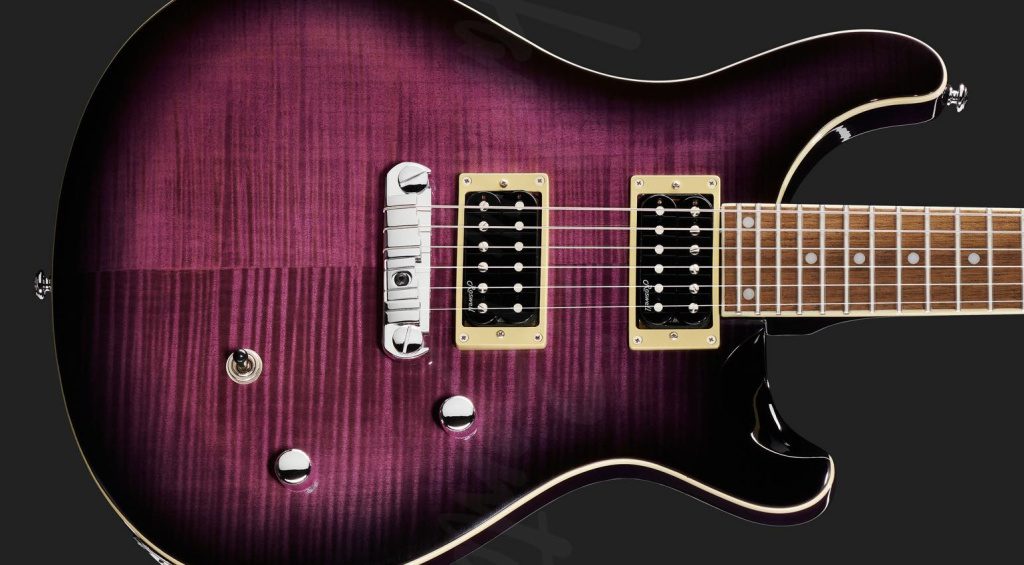 Harley Benton CST-24 Purple Burst