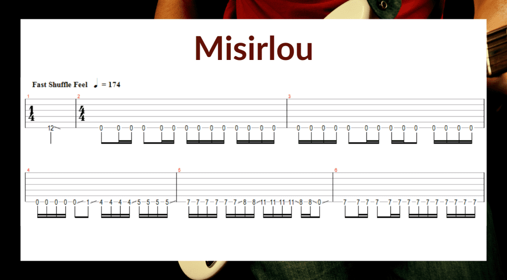 Riff su una sola corda: Misirlou