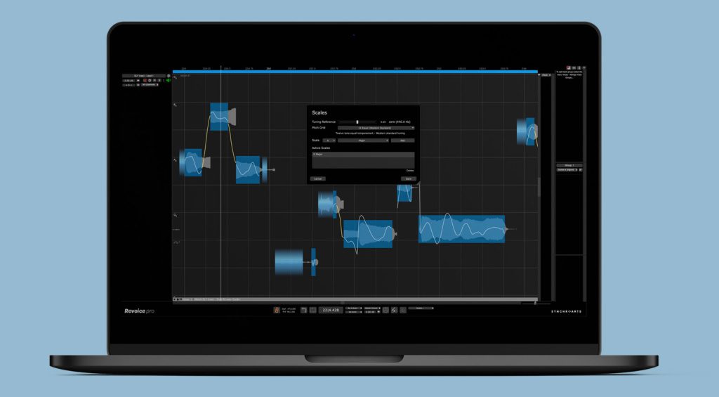 Pitch Editing in Revoice Pro 5