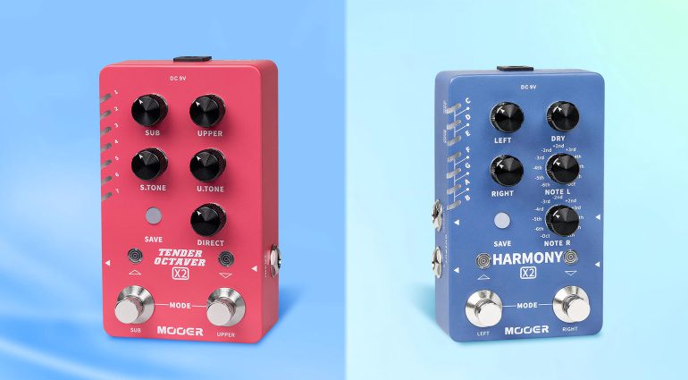 Mooer Harmony X2 e Tender Octaver X2: due è meglio di uno