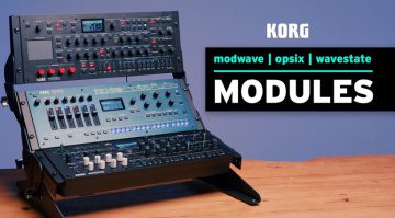 Moduli Korg Modwave, Opsix e Wavestate