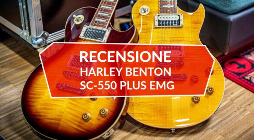 L'SC-550 Plus EMG di Harley Benton è pronta per la salire sul palco?