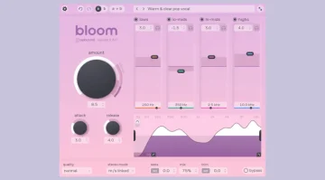 Un suono equalizzato con bloom: l'innovativo plugin di oeksound