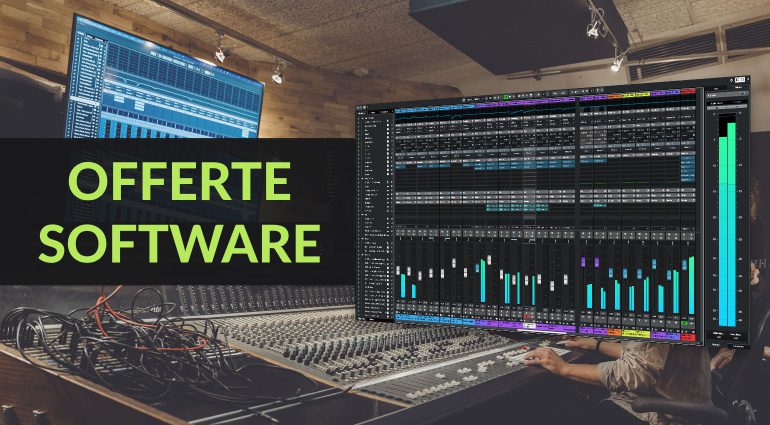 Offerte su Software: Risparmia su Steinberg Cubase, Ableton, Softube e molto altro!