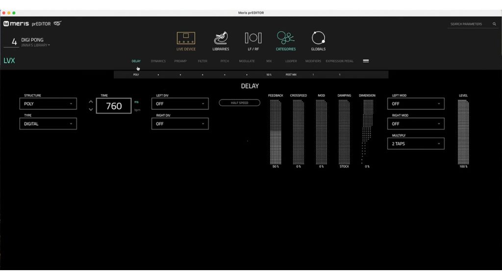 prEDITOR gratuito per Meris LVX