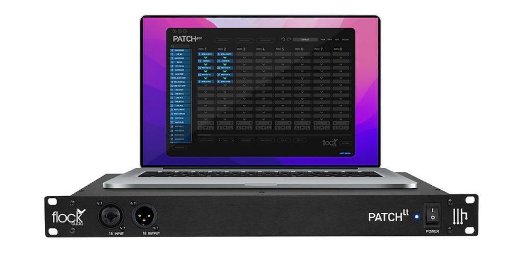 Il sistema patchbay digitale Flock Audio Patch LT