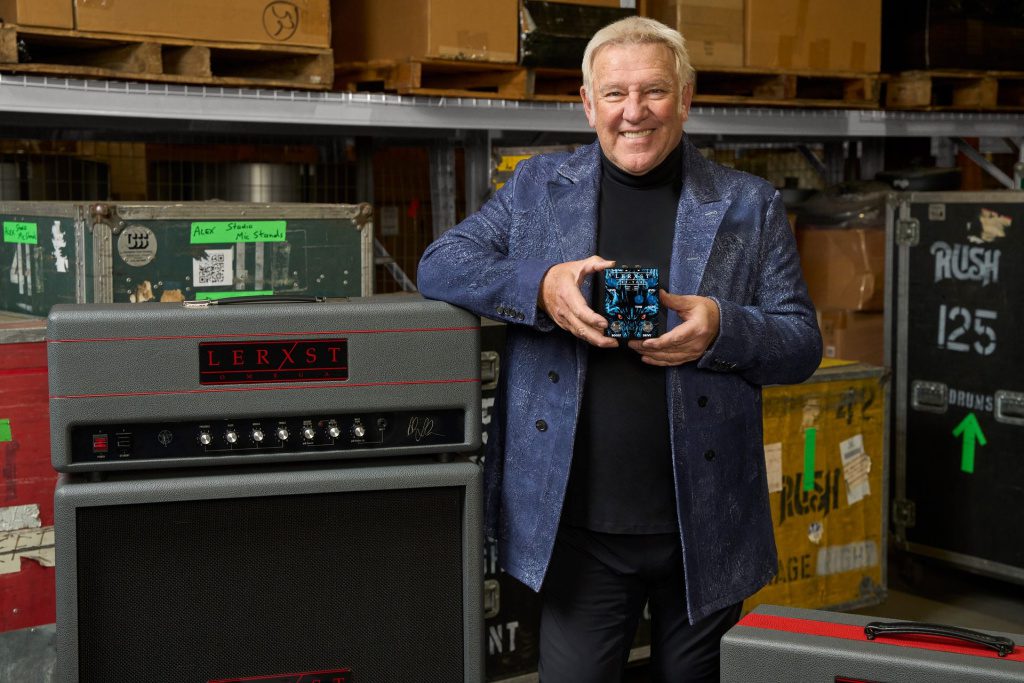 Alex Lifeson e il suo primo pedale signature