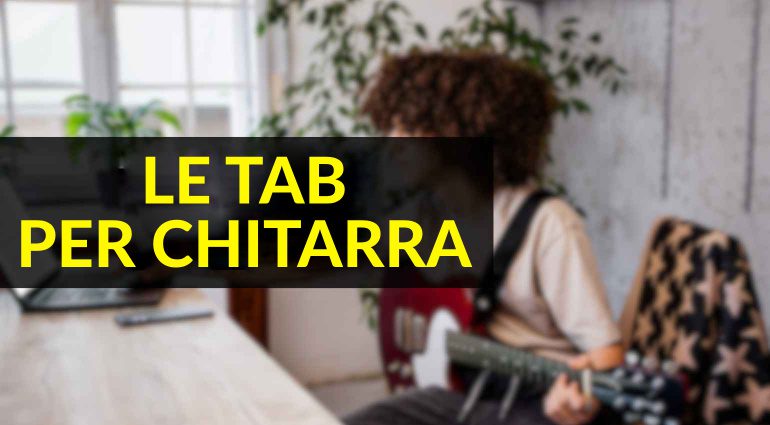 TAB per chitarra: Linee e numeri, cosa significano?