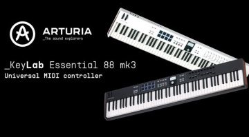 Arturia amplia la gamma con KeyLab Essential 88 mk3