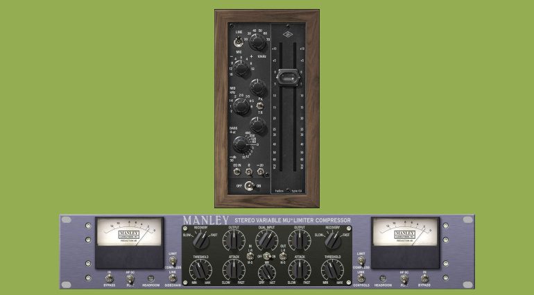 Universal Audio Helios Type 69 EQ e Manley Vari-Mu ora in versione Native