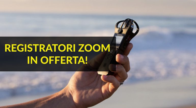 Registratori Zoom: Offerte imperdibili su Thomann