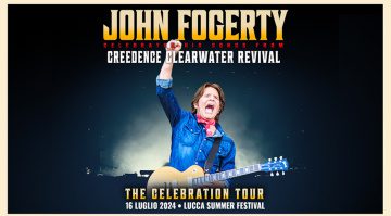 John Fogerty con i Creedence Clearwater Revival al Lucca Summer Festival
