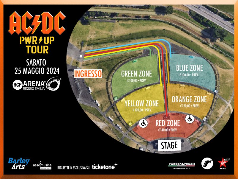 AC/DC Power UP Tour - Prezzi dei biglietti