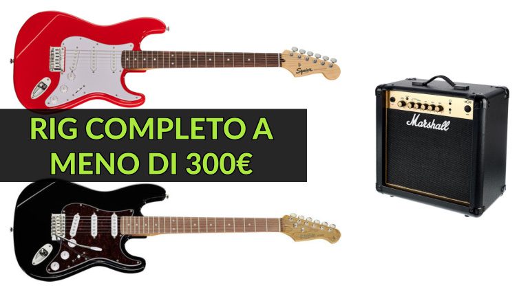 Iniziare a Suonare la Chitarra Elettrica con meno di 300€ - Rig Completo!