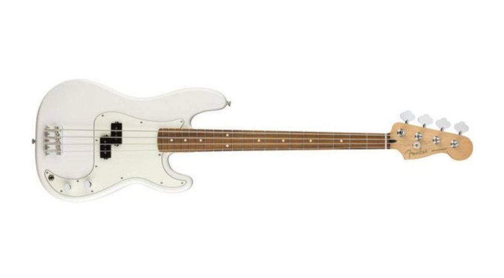 P-Bass Polar White