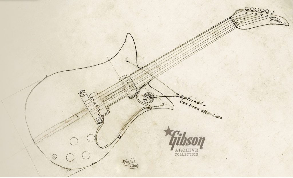 Gibson Theodore - Ispirata ai disegni originali del 1957