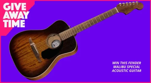 Fender Giveaway! Vincete questa Malibu Special Acoustic