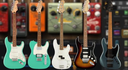 Offerte Fender su Player Series, Squier & Sconto del 31% su Amplitube 5 SE
