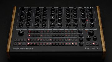 Erica Synths PERKONS HD-01 - ora disponibile in nero!