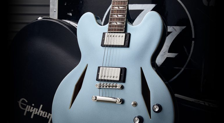 Epiphone Dave Grohl DG-335 Pelham Blue