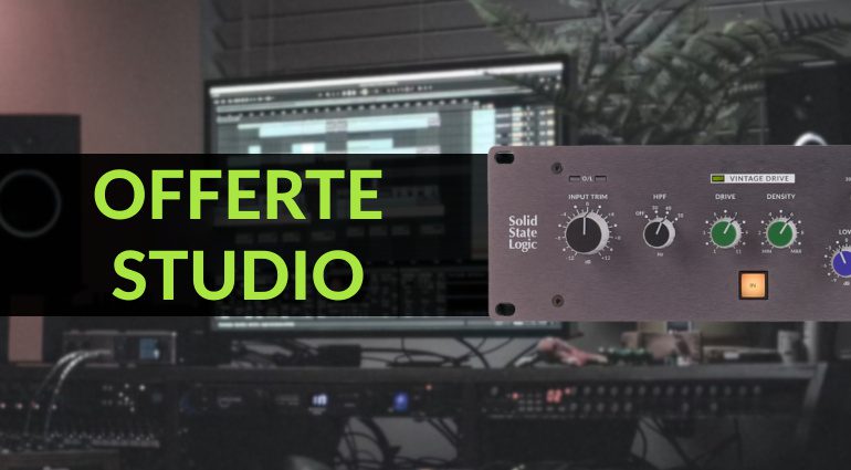 Offerte Studio da SSL, Neumann, AIAIAI e Arturia